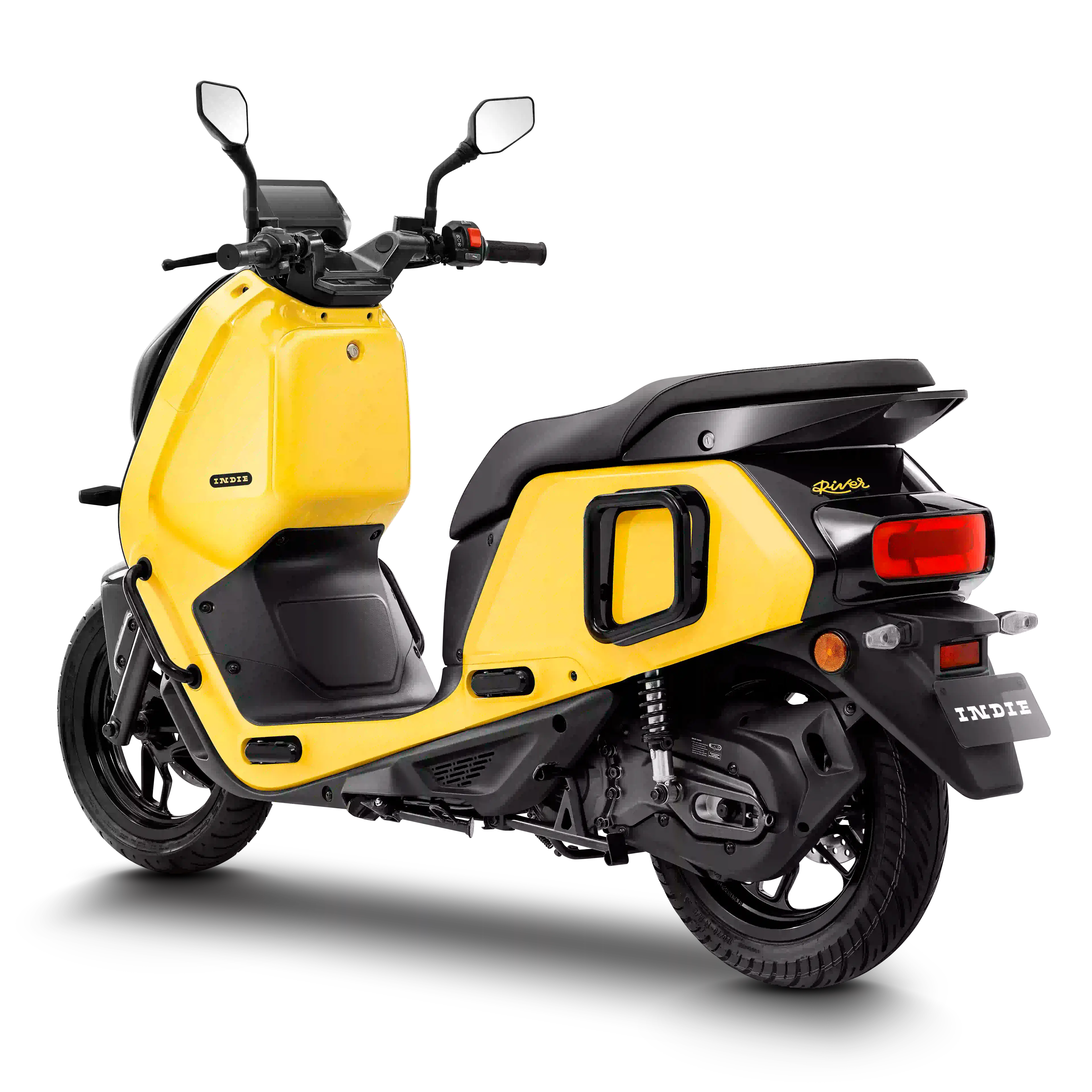 Spring Yellow Indie Back